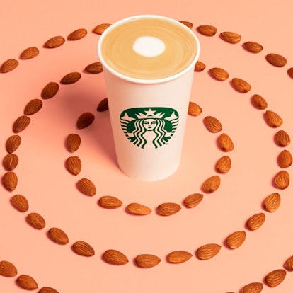 Starbucks' New Non-Dairy Beverages Include The Oatmilk Honey Flat White and Almondmilk Latte