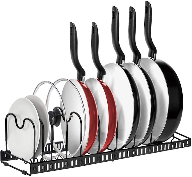 AHNR Expandable Pot and Pan Organizer Rack