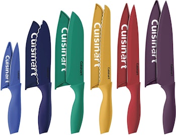 Cuisinart Color Knife Set with Blade Guards (12 Pieces)