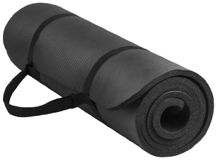 BalanceFrom GoYoga All-Purpose 1/2-Inch Extra Thick High Density Anti-Tear Exercise Yoga Mat