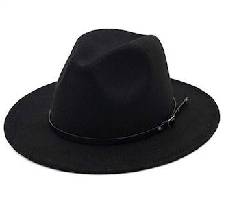 Lisianthus Women Belt Buckle Fedora Hat