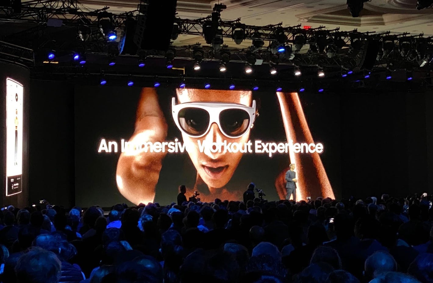 Samsung shows off its fitness-focused AR glasses