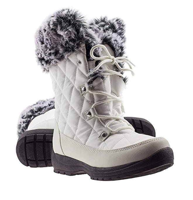 ArcticShield Women's Anna Memory Foam Winter Snow Boots