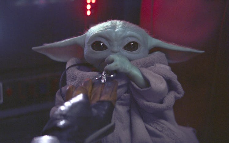 Baby Yoda in The Mandalorian