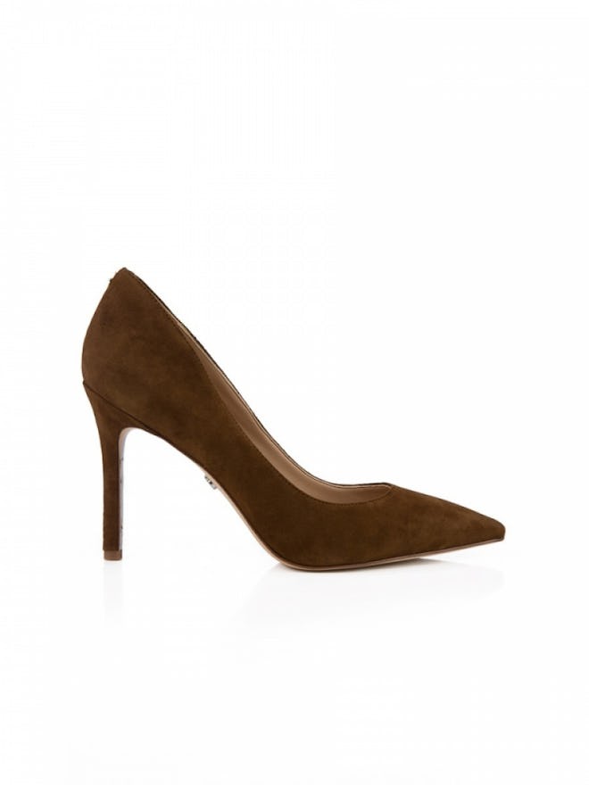 Sam Edelman Brown Hazel Pointed Toe Heels