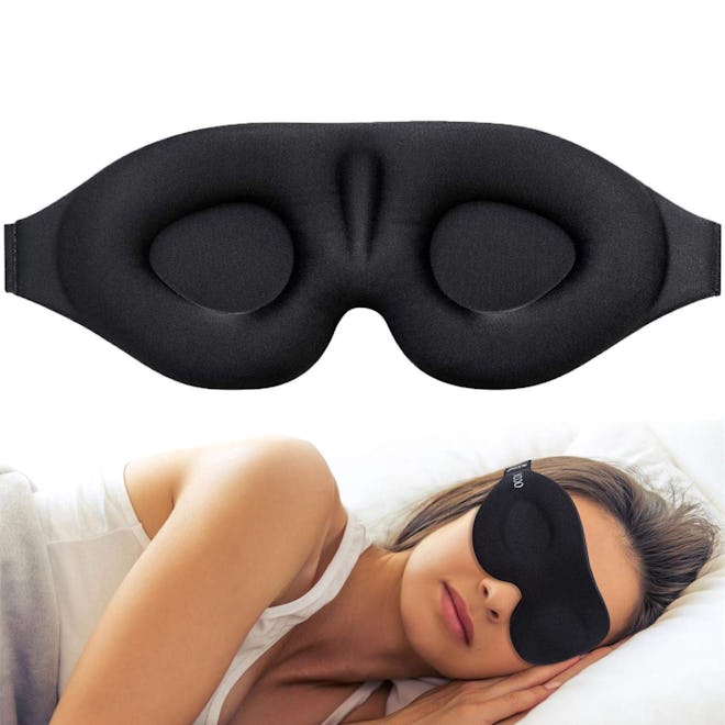 YIVIEW Sleeping 3D Contoured Sleep Mask