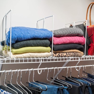 Evelots Closet Wire Shelf Divider