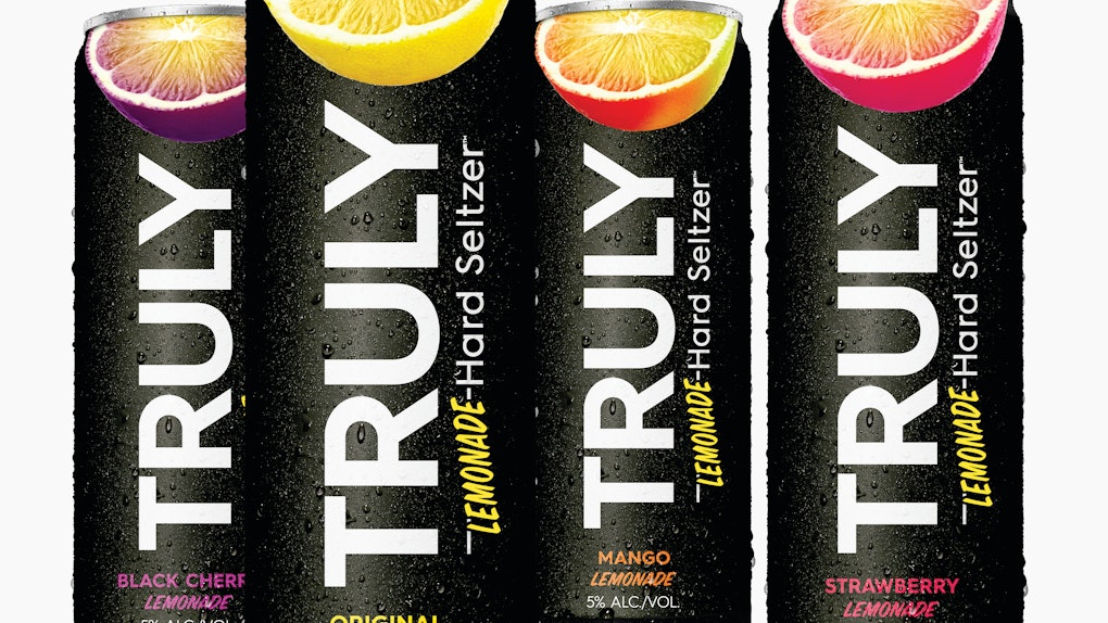 Truly's New Lemonade Hard Seltzer Comes In 4 Fruity Flavors