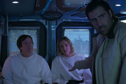 Rob Huebel, Erinn Hayes, and Jason Schwartzman in 'Medical Police'
