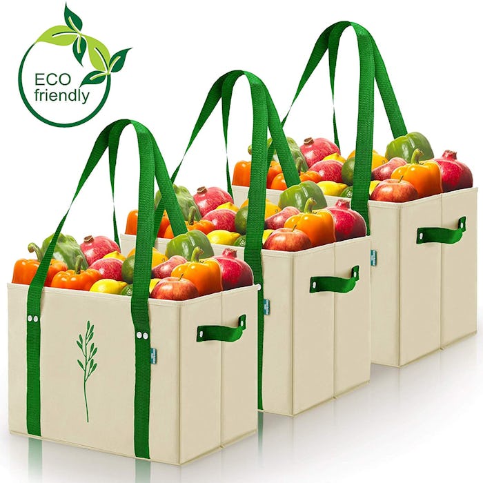 Green BD’s Reusable Grocery Bags (3-Pack)