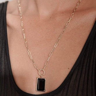 Biggie Onyx Necklace 