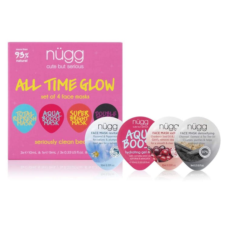 nügg Face Mask Glow Kit (4-Pack)