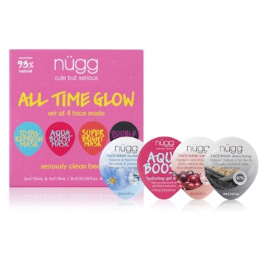 nügg Face Mask Glow Kit (4-Pack)