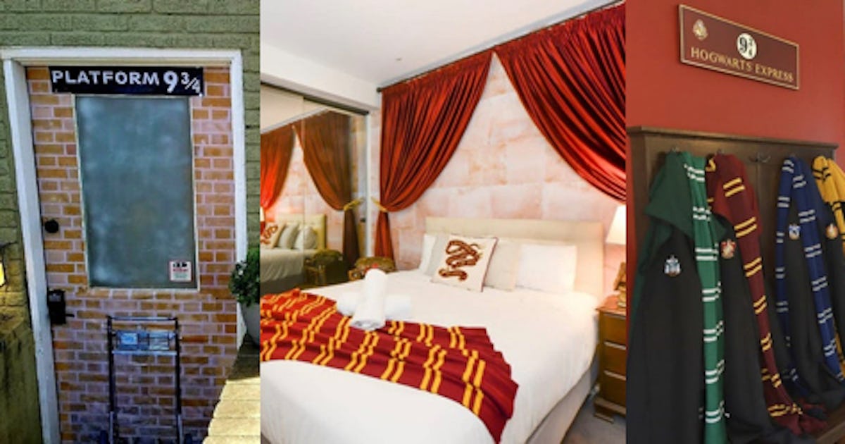 7 'Harry Potter'Themed Airbnbs To Rent For The Most Magical Fall Vacay Yet