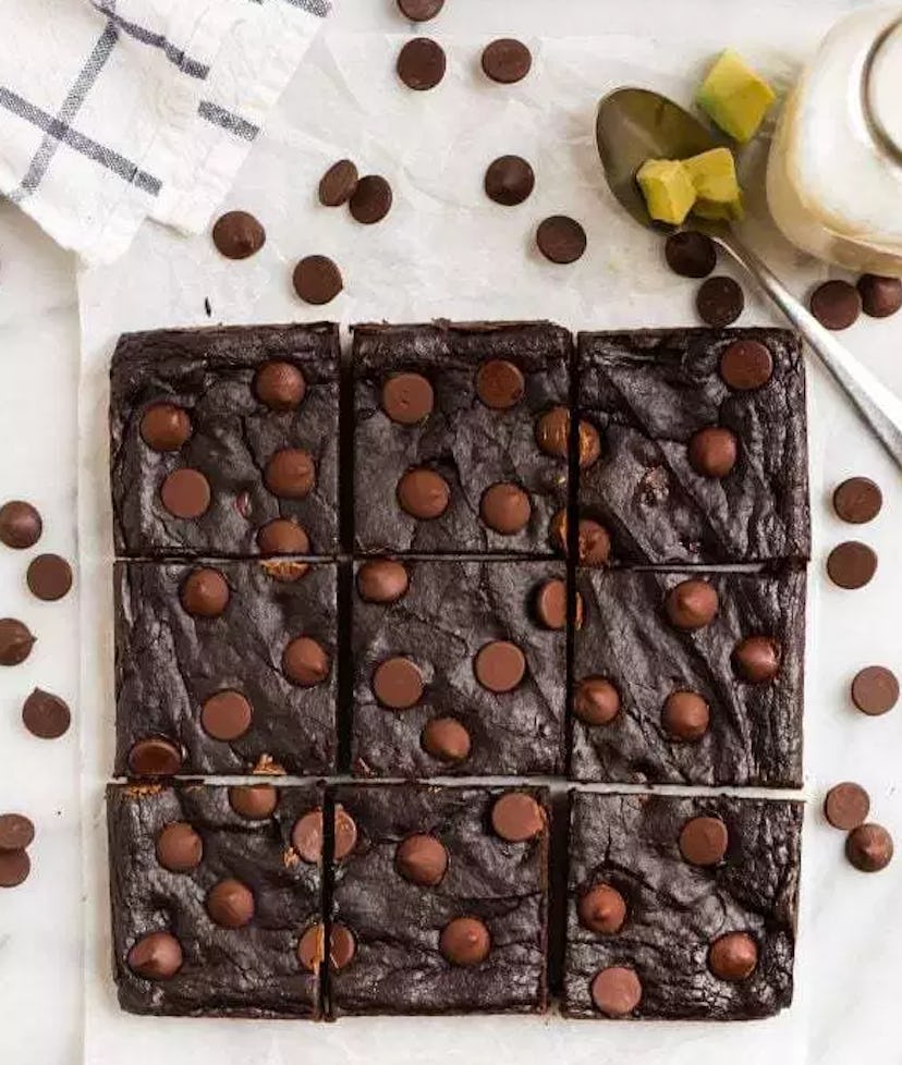 avocado brownies recipe from Well Plated is a healthier take on the dessert