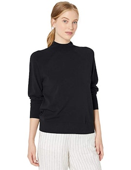 Amazon Brand - Daily Ritual Women's Stretch Mockneck Pullover