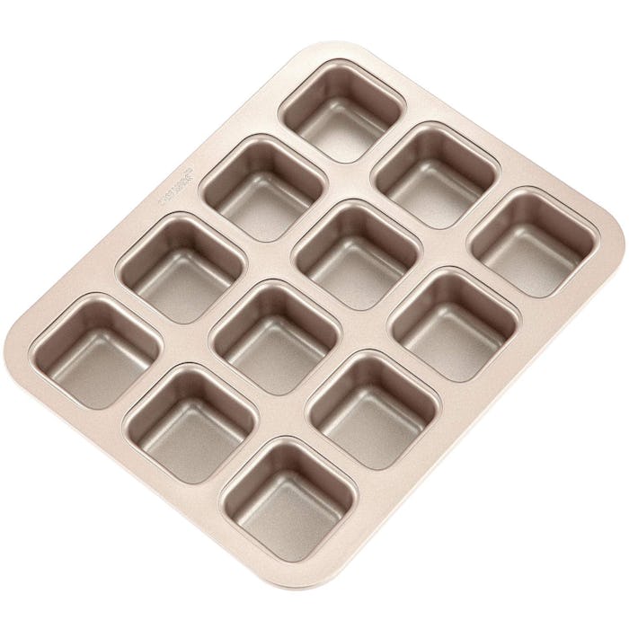 CHEFMADE Brownie Cake Pan (12 Cavity)