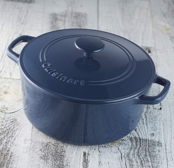 Cuisinart Round Cast Iron Casserole (5 Qt)