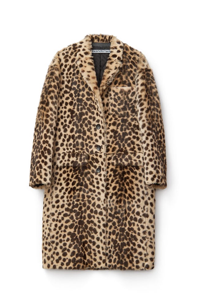 Cheetah Print Robe Coar