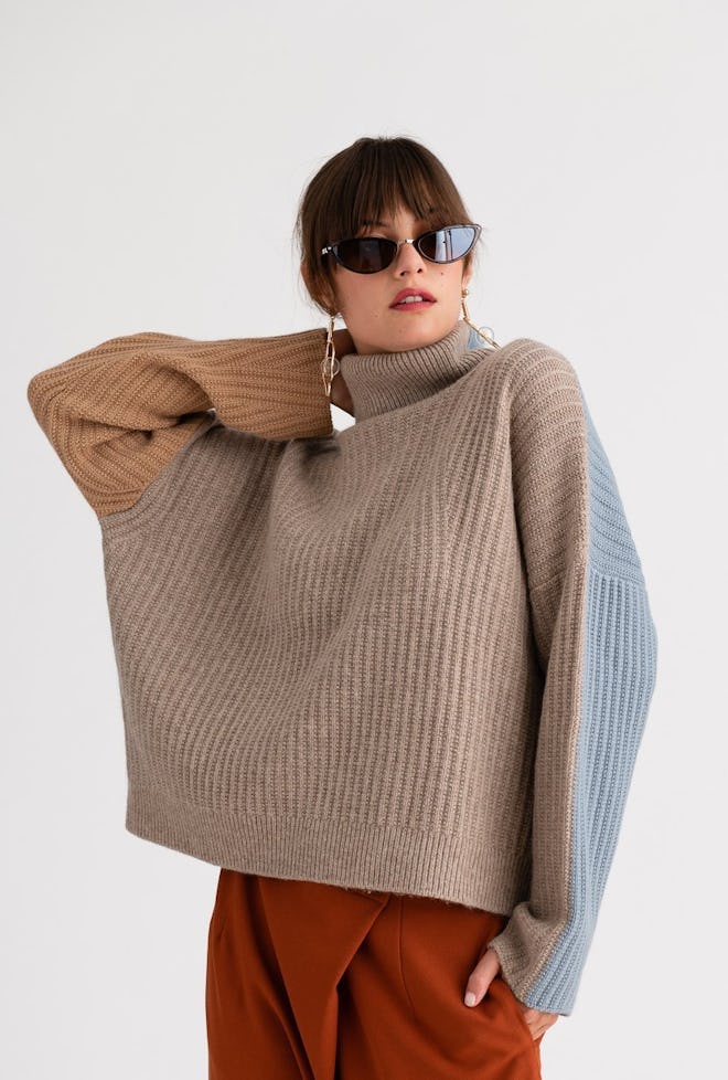 Averie Cashmere Blend Sweater 