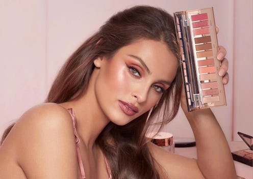 Charlotte Tilbury's Instant Eye Palette in Pillow Talk includes 12 eyeshadow shades inspired by the ...