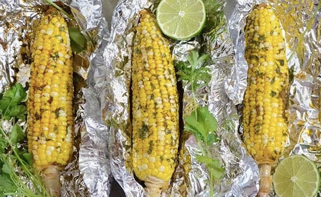 Lime adds a little tang to this corn recipe
