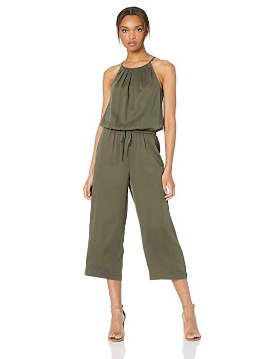 Amazon Brand - Daily Ritual Women's Tencel Halter Jumpsuit