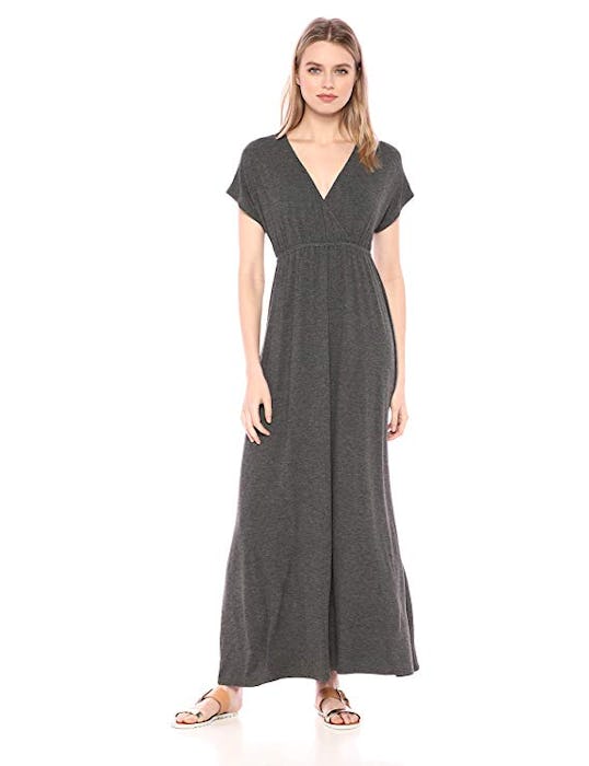 Amazon Essentials Women's Surplice Maxi Dress