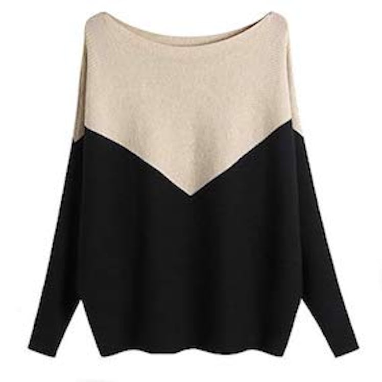 GABERLY Boat Neck Sweater