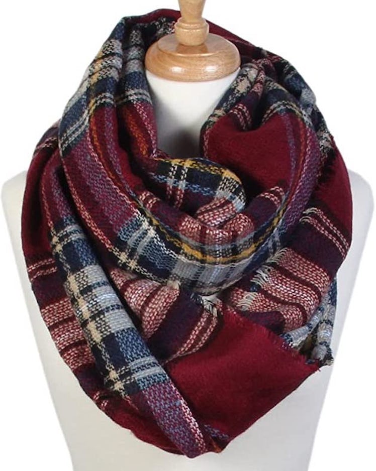 Scarfand Plaid & Tartan Infinity Scarf