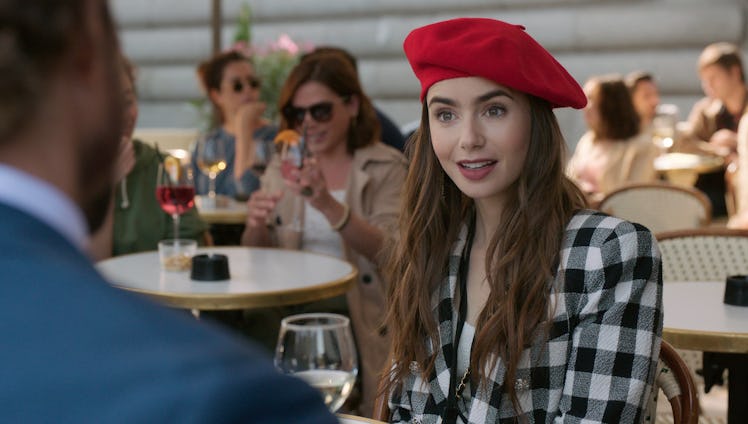 Lily Collins as Emily in 'Emily in Paris' Season 1