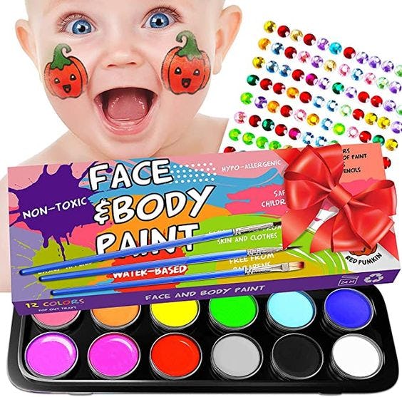 NonToxic Halloween Face Paint Options For Kids