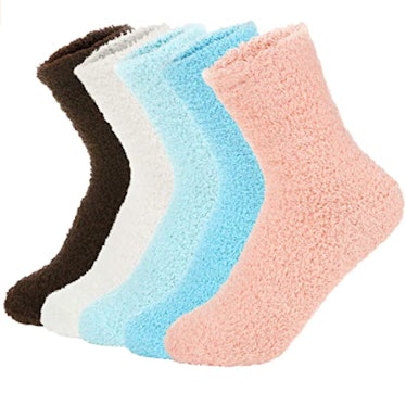 Zando Plush Socks (5-Pack)