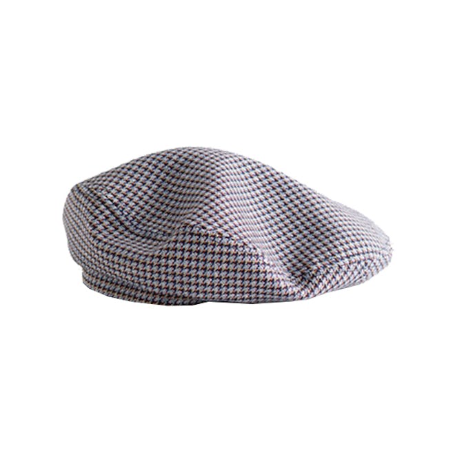 Houndstooth Tonal Beret