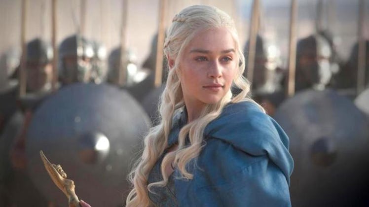 Emilia Clarke as Daenerys in 'Game of Thrones'