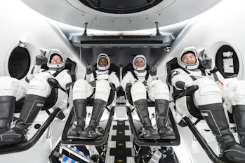 The Crew-1 team.