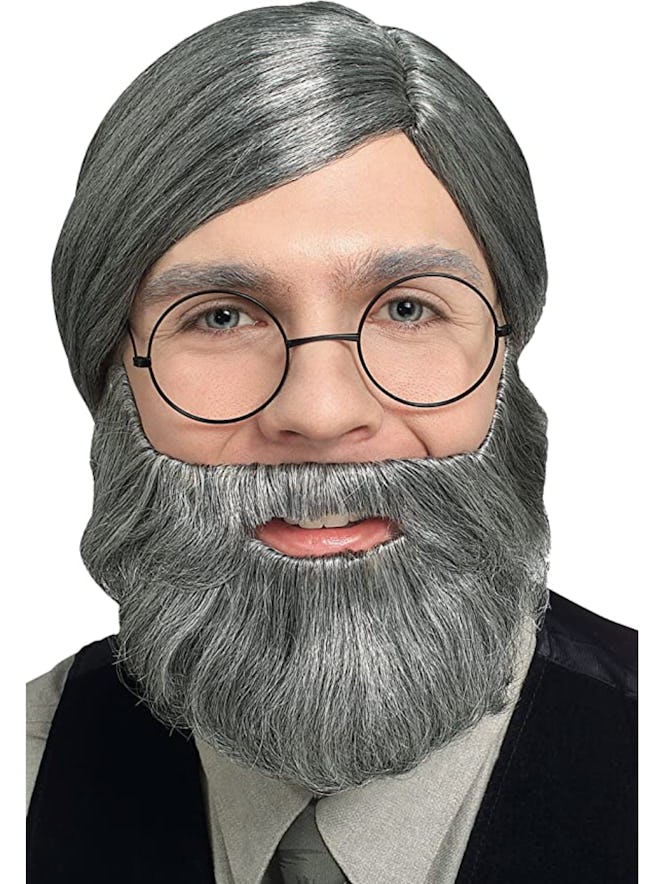 Gray Character Beard