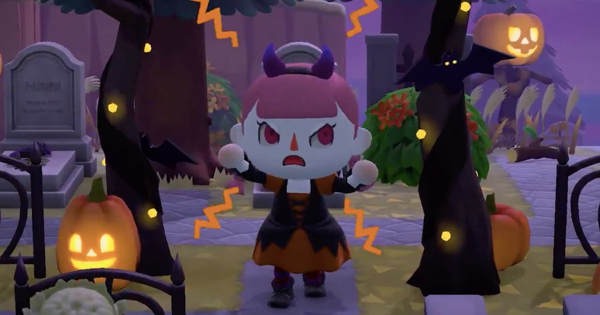 Animal Crossing New Horizons Halloween Update Is Full Of Costumes Makeup And Candy Animal Crossing New Horizons Halloween Update Is Full Of Costumes Makeup And Candy