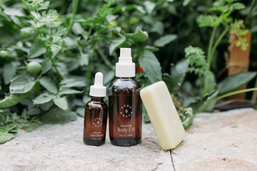 Hugh & Grace have launched a face serum, body oil, and facial cleansing bar.