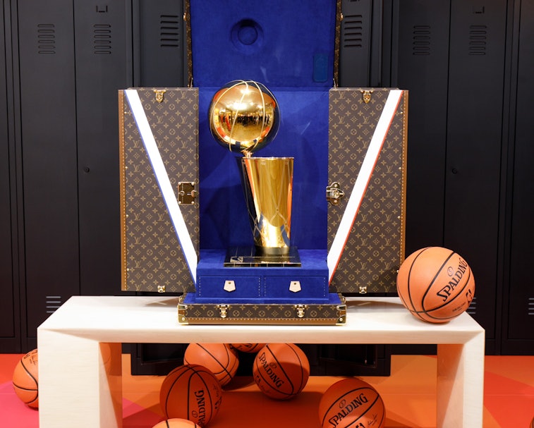 Lakers or Heat will be the first to get NBA trophy in a Louis Vuitton trunk