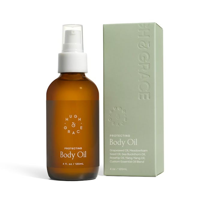 Protecting Body Oil