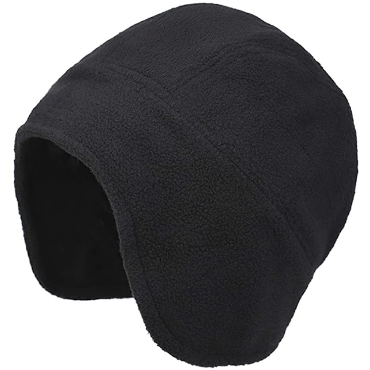 Flammi Fleece Earflap Skull Beanie