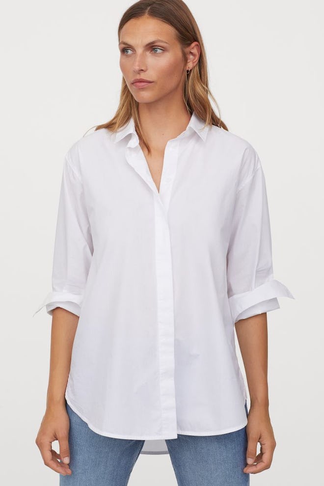 Oversized Cotton Shirt