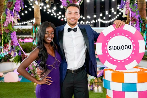 Love Island Season 2 Winners Caleb and Justine via CBS Press Site
