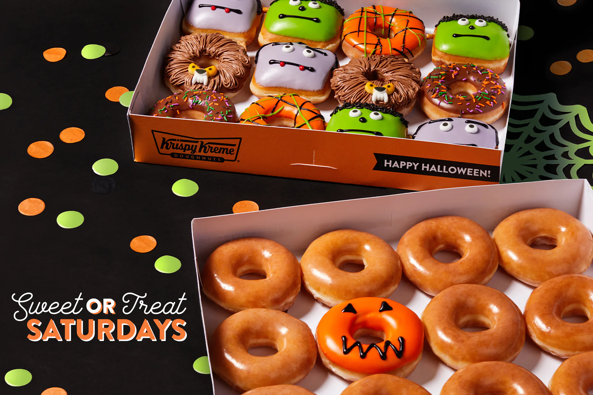 Krispy Kreme s Scary Sweet Monster Doughnuts Are The Right Amount Of Fright