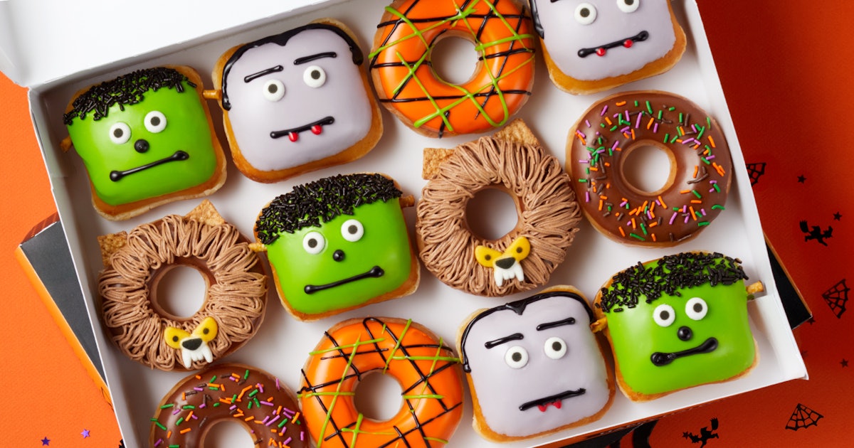 Krispy Kreme�s ScarySweet Monster Doughnuts Are The Right Amount Of Fright Krispy Kreme�s ScarySweet Monster Doughnuts Are The Right Amount Of Fright