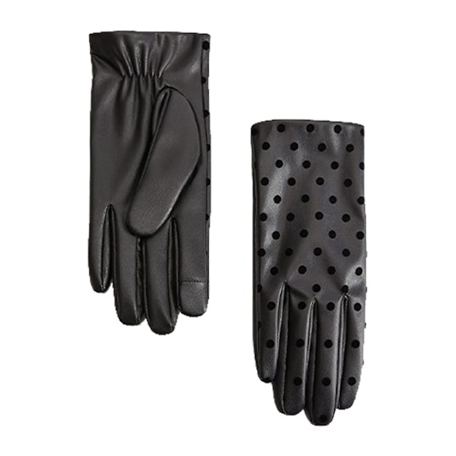 Polka-Dot Gloves