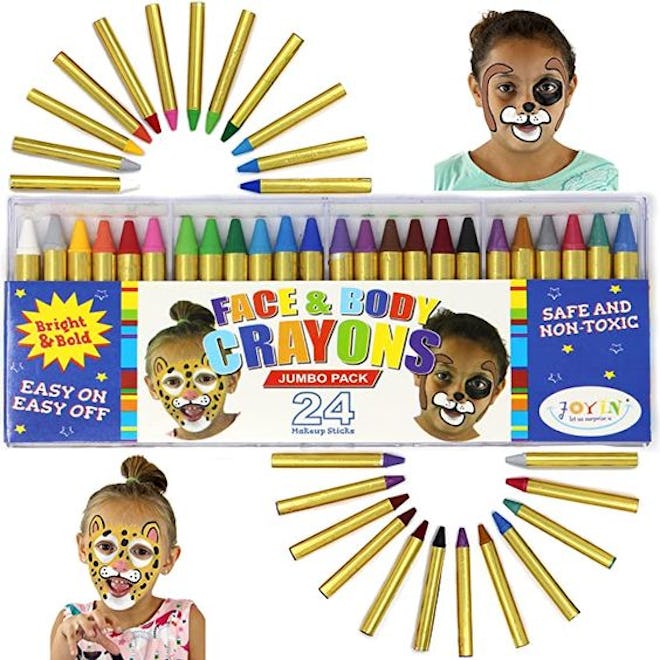 24-Pack Face & Body Crayons