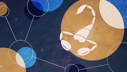 scorpio zodiac sign illustration