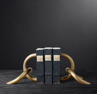 Cast Linked Bookends 